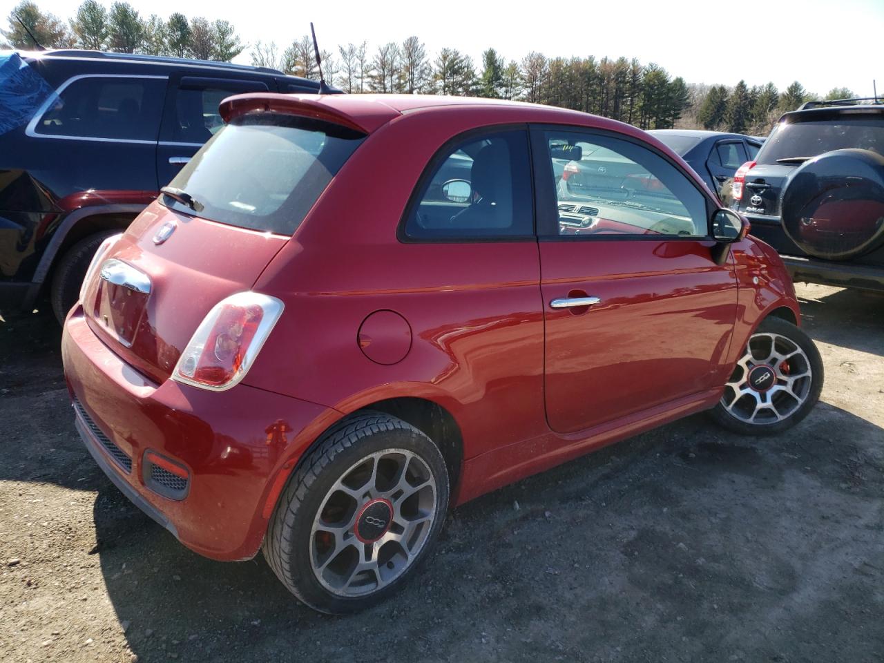 Photo 4 from auction – 2012 FIAT 500 SPORT with VIN 3C3CFFBR2CT128617