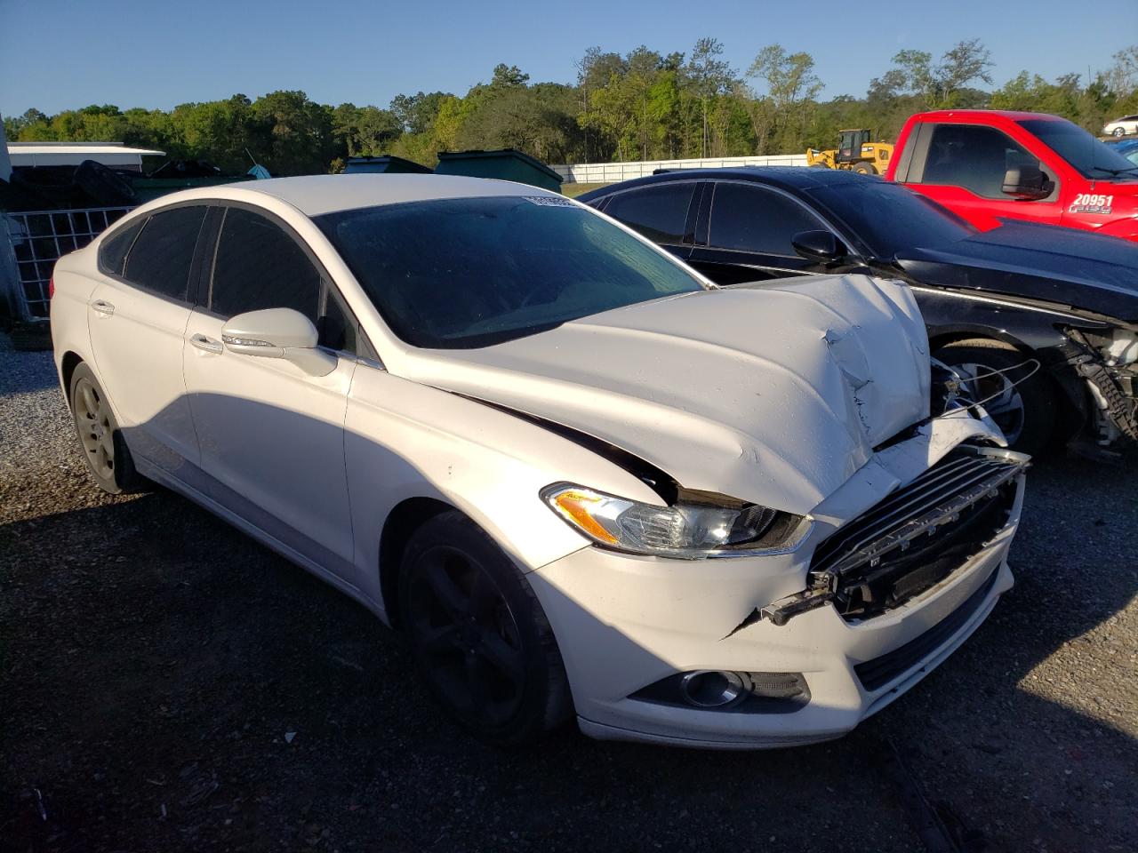 FORD FUSION SE 2014 with VIN 1FA6P0H71E5353869 - Photo from auction