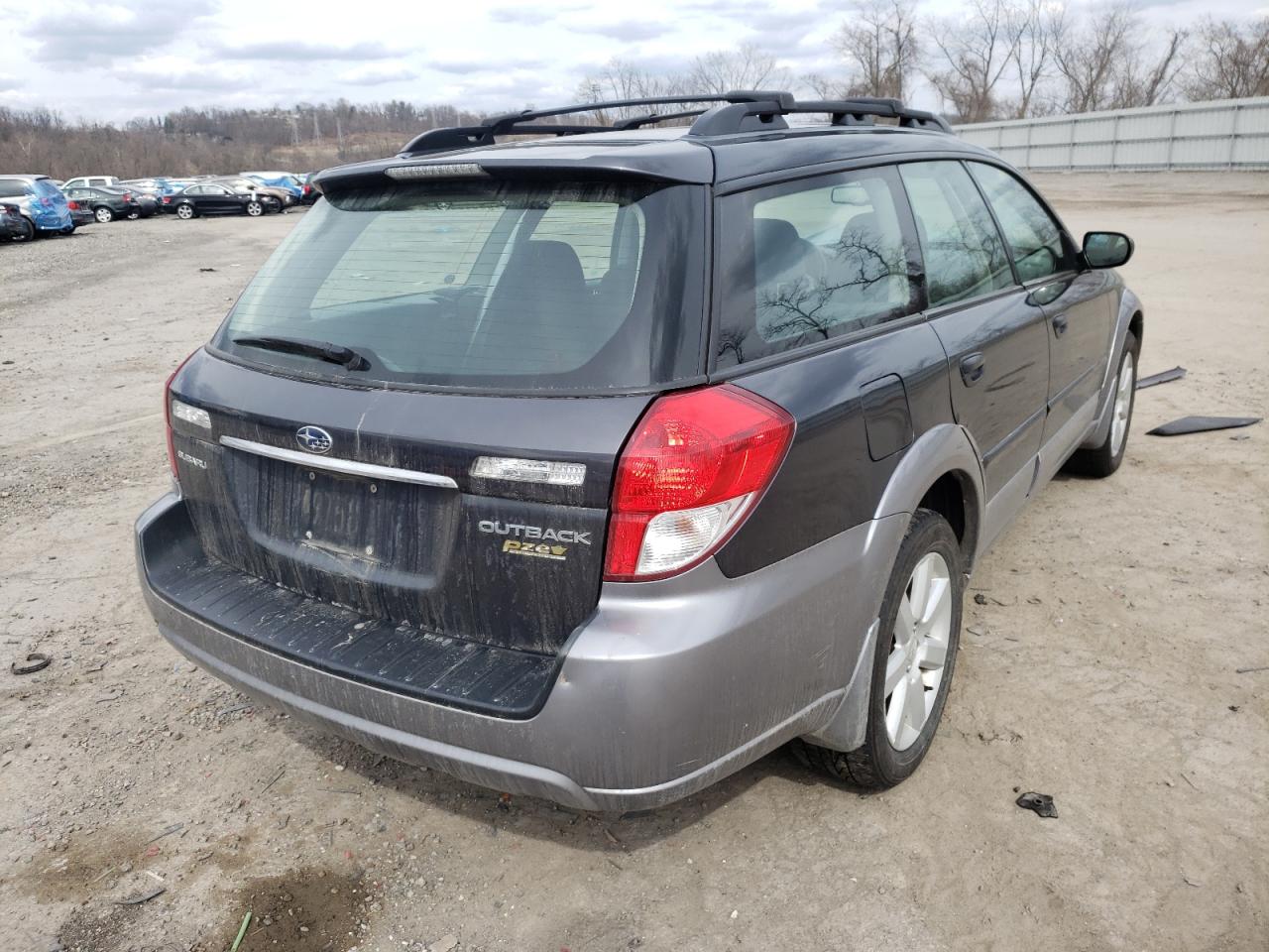 Photo 4 from auction – 2009 SUBARU OUTBACK 2. with VIN 4S4BP61C197322825