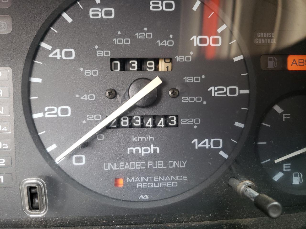 Photo 8 from auction – 1994 HONDA ACCORD EX with VIN JHMCD5652RC115503