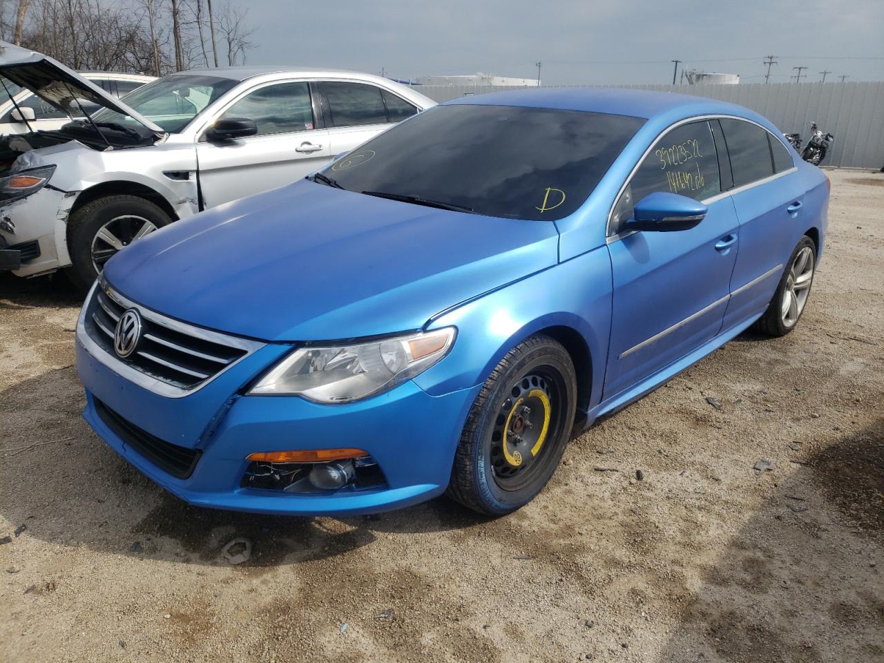 Фото 2 с аукциона – 2012 VOLKSWAGEN CC с VIN WVWMP7AN5CE506964