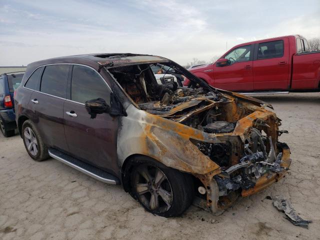 Photo 1 from auction – 2013 ACURA MDX TECHNO with VIN 2HNYD2H47DH509363