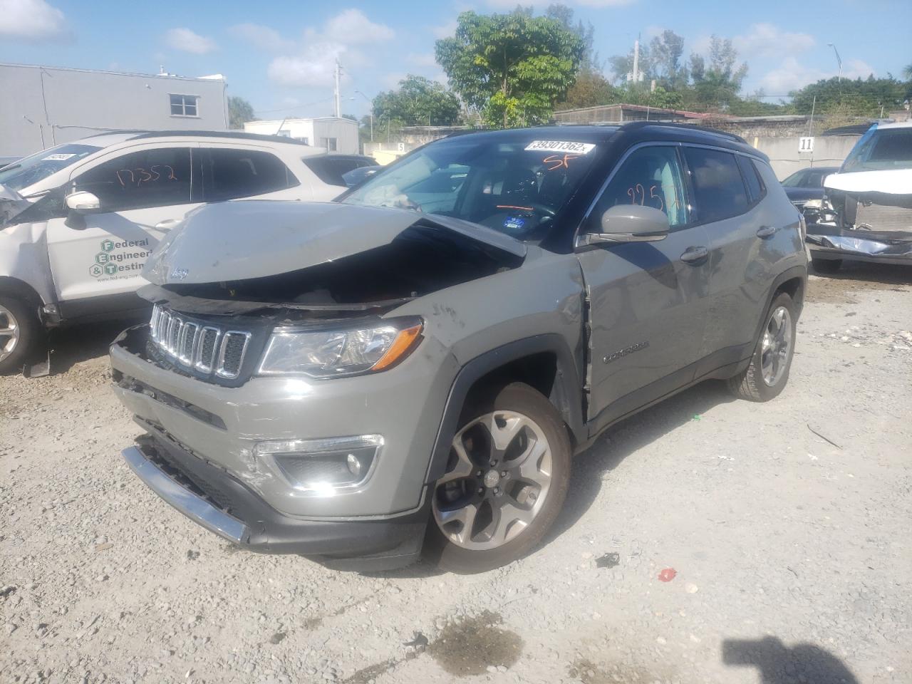 Photo 2 from auction – 2020 JEEP COMPASS LI with VIN 3C4NJCCB0LT114654