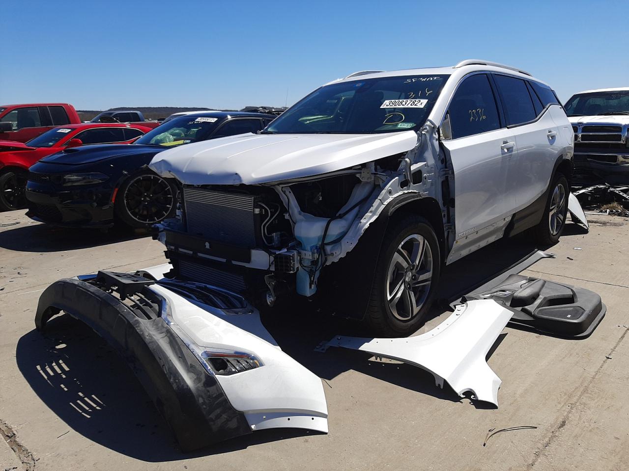 Photo 2 from auction – 2021 GMC TERRAIN SL with VIN 3GKALPEV3ML375919