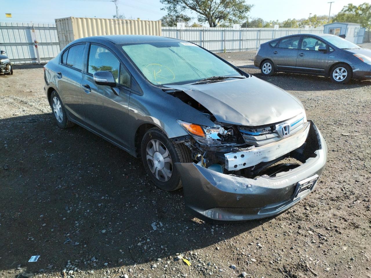 HONDA CIVIC HYBR 2012 with VIN JHMFB4F21CS005770 - Photo from auction