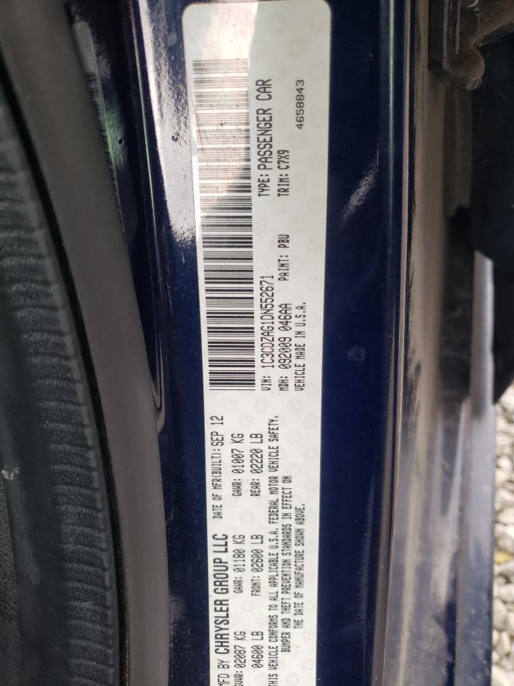 Photo 10 from auction – 2013 DODGE AVENGER SE with VIN 1C3CDZAG1DN552671