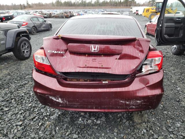 Photo 9 from auction – 2012 HONDA CIVIC LX with VIN 2HGFB2F47CH048185