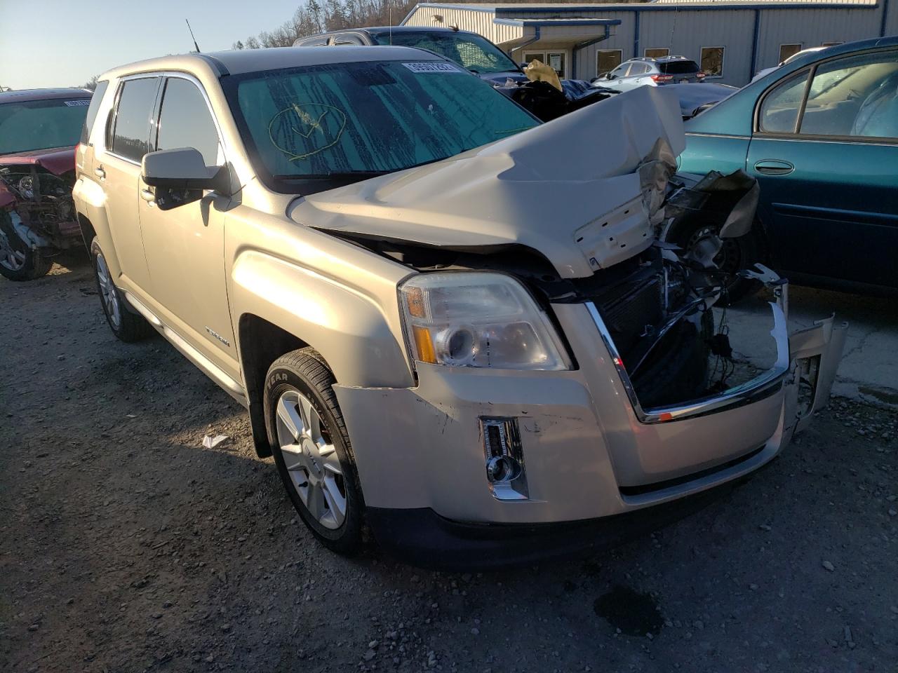 GMC TERRAIN SL 2012 with VIN 2GKALMEK5C6357008 - Photo from auction