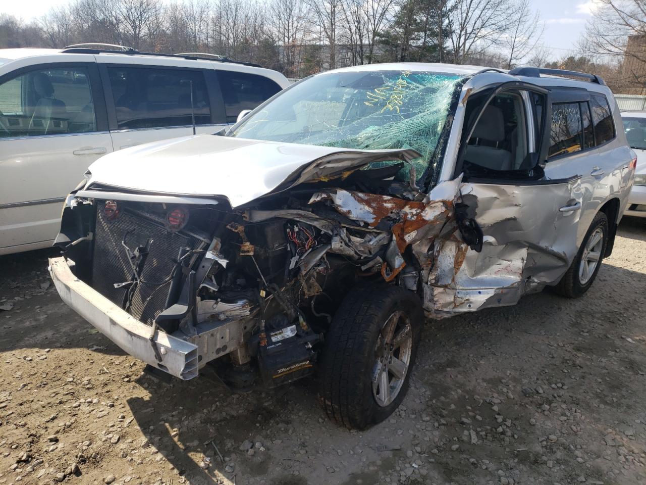Photo 2 from auction – 2009 TOYOTA HIGHLANDER with VIN JTEDS41A092086952