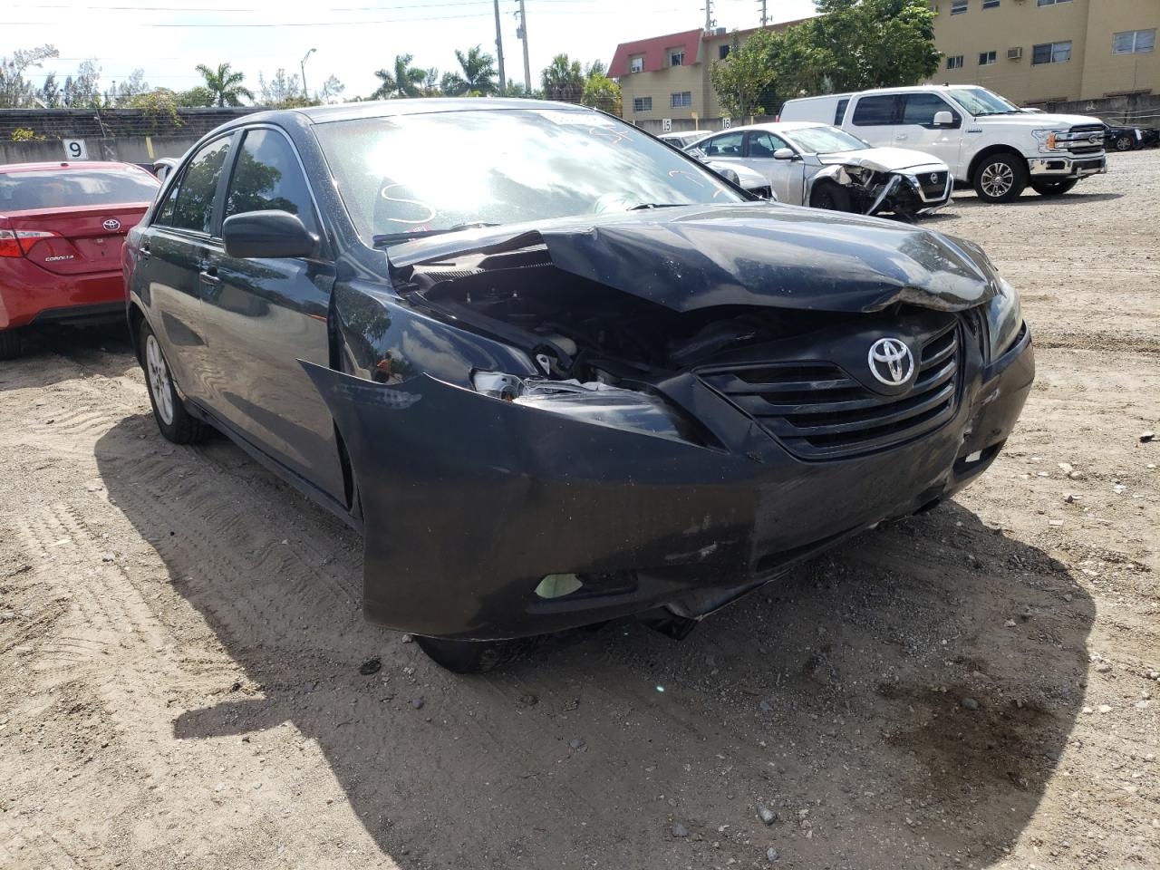 TOYOTA CAMRY 2007 with VIN 4T1BE46K27U132850 - Photo from auction