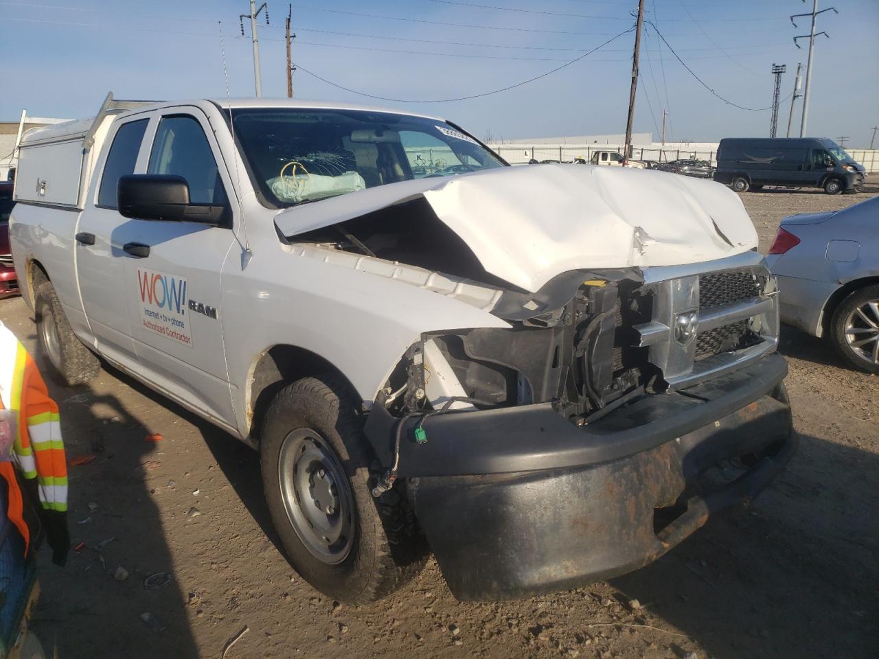 DODGE RAM 1500 2010 with VIN 1D7RV1GP9AS128783 - Photo from auction