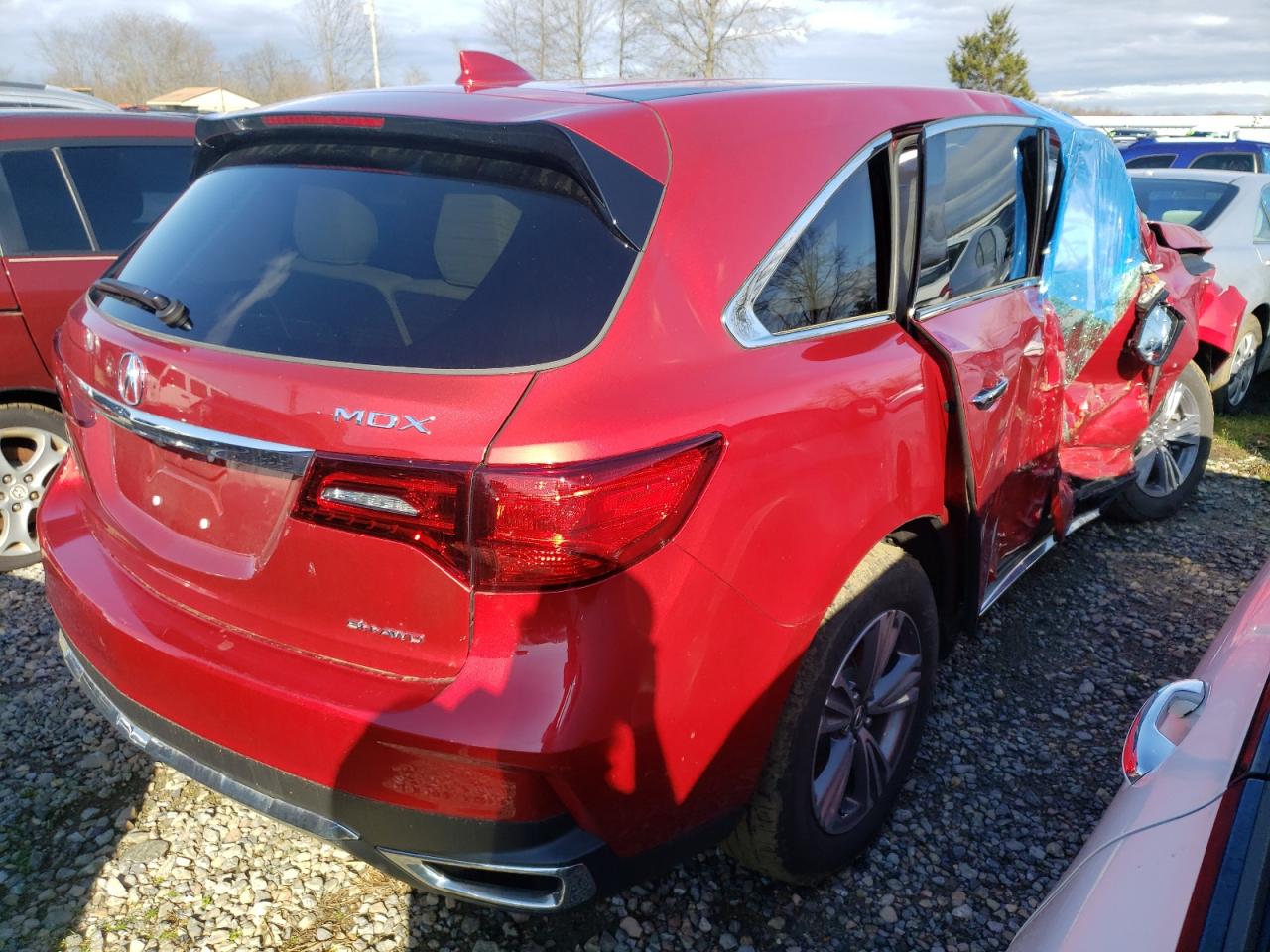 Photo 4 from auction – 2020 ACURA MDX with VIN 5J8YD4H33LL026254