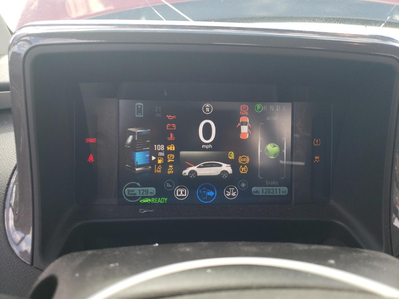 Photo 8 from auction – 2013 CHEVROLET VOLT with VIN 1G1RD6E4XDU114976