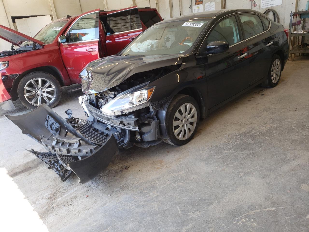 Photo 2 from auction – 2018 NISSAN SENTRA S with VIN 3N1AB7AP8JY342003