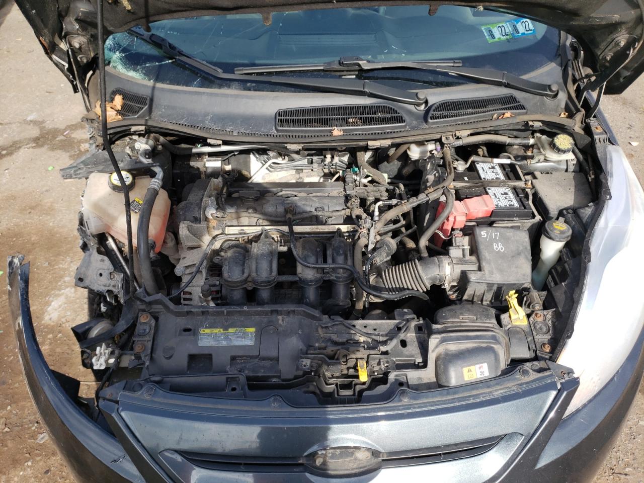 Foto 7 de la subasta – 2011 FORD FIESTA SE con VIN 3FADP4EJ7BM231697
