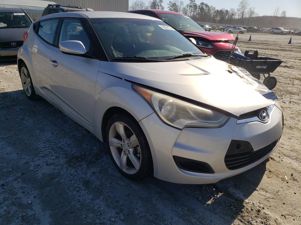 HYUNDAI VELOSTER 2014 with VIN KMHTC6AD4EU183388 - Photo from auction