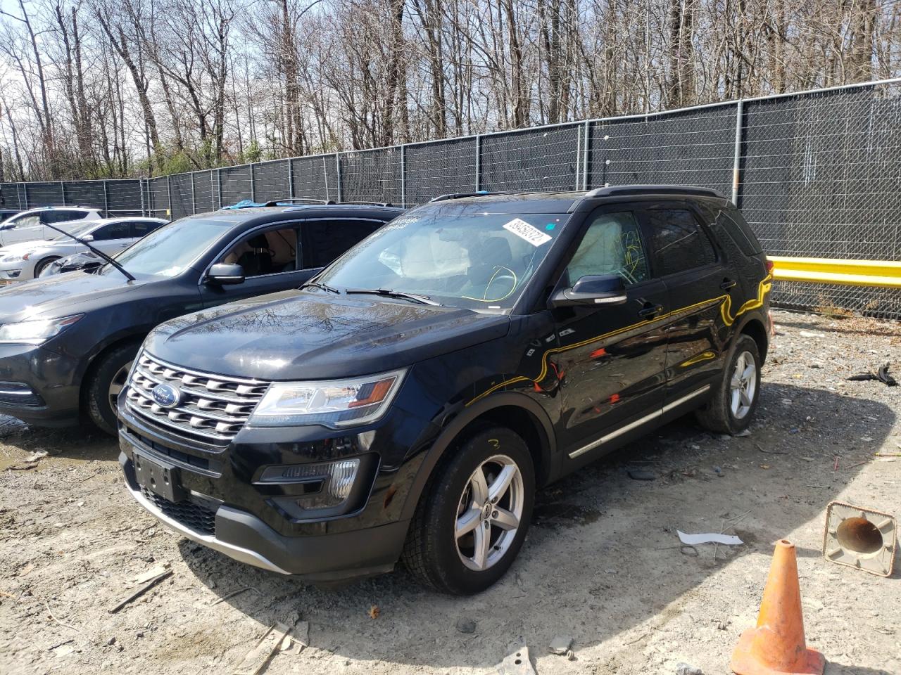 Photo 2 from auction – 2016 FORD EXPLORER X with VIN 1FM5K8D88GGA57414