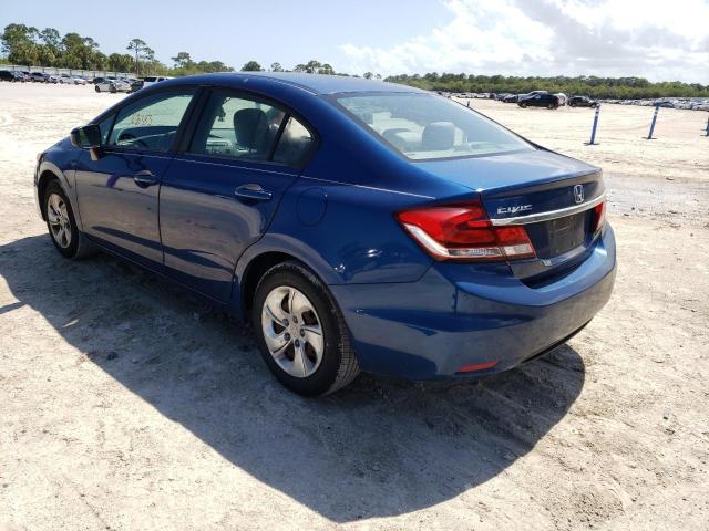 Photo 3 from auction – 2014 HONDA CIVIC LX with VIN 19XFB2F55EE004191