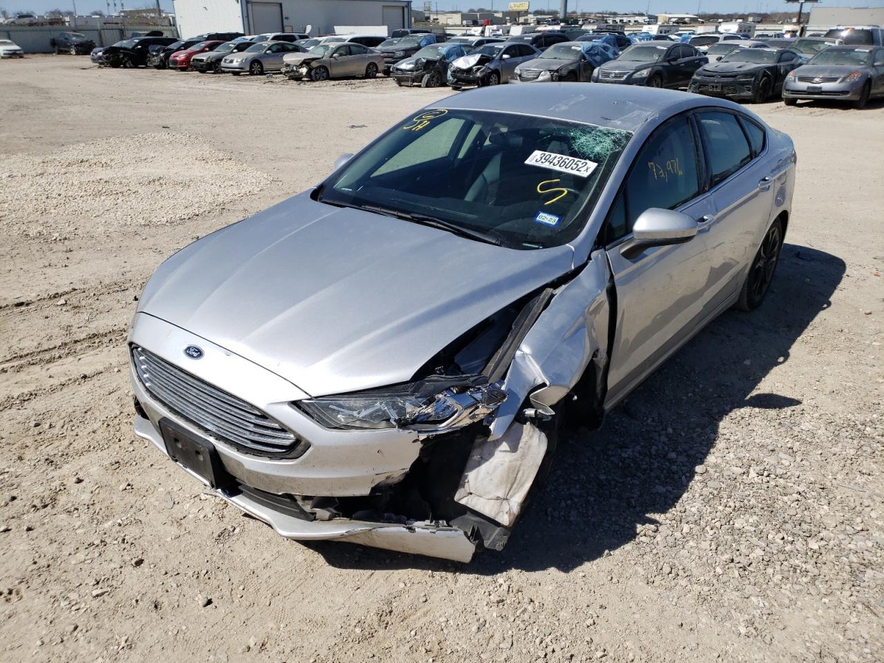 Photo 2 from auction – 2018 FORD FUSION SE with VIN 3FA6P0HD2JR203556