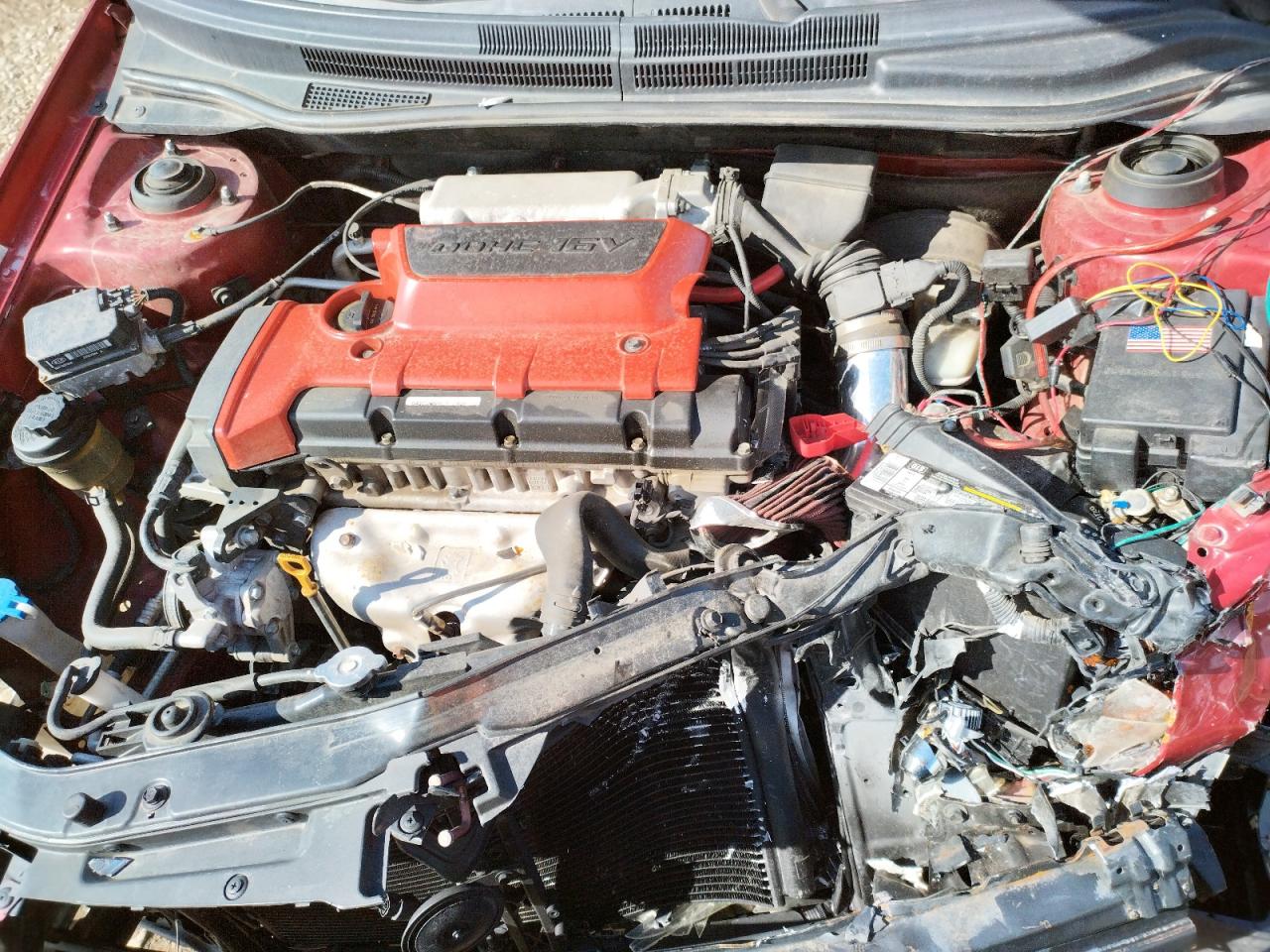 Photo 7 from auction – 2009 KIA SPECTRA EX with VIN KNAFE221X95655888