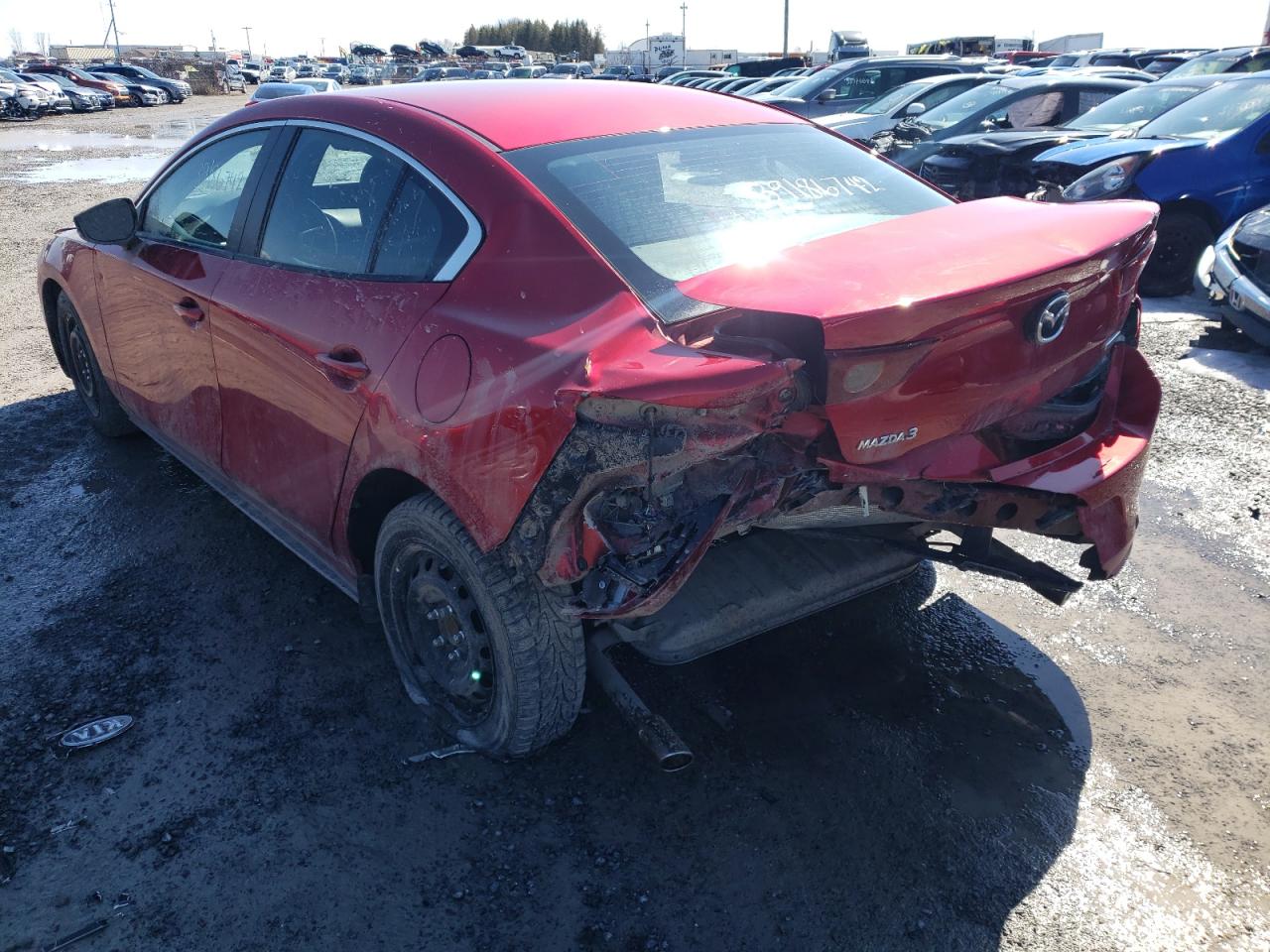 Photo 3 from auction – 2019 MAZDA 3 with VIN 3MZBPAB77KM103370
