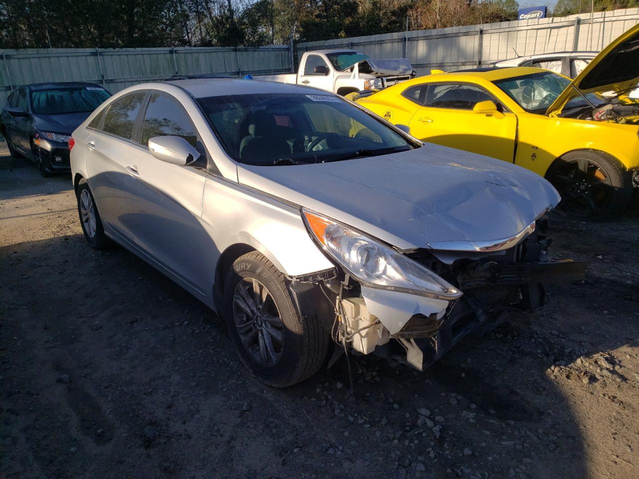 HYUNDAI SONATA GLS 2013 with VIN 5NPEB4AC6DH567256 - Photo from auction