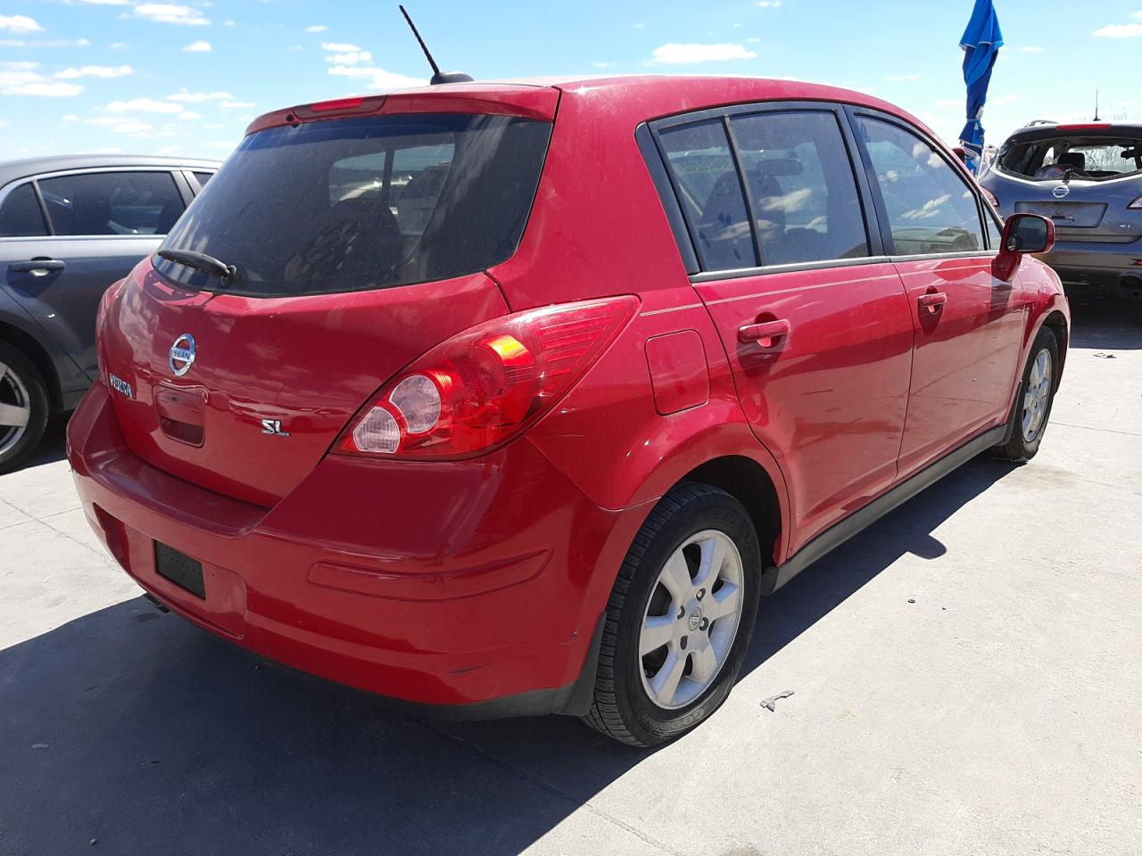 Photo 4 from auction – 2007 NISSAN VERSA S with VIN 3N1BC13E17L438474
