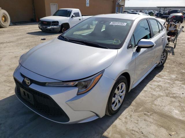 Photo 2 from auction – 2021 TOYOTA COROLLA LE with VIN 5YFEPMAE4MP231238