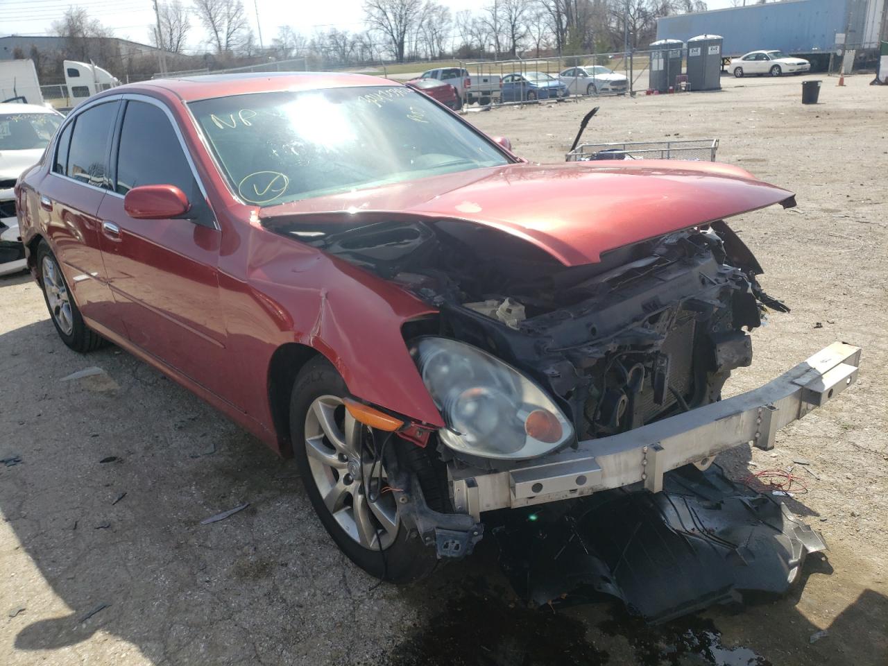 Photo 1 from auction – 2006 INFINITI G35 with VIN JNKCV51E56M502265