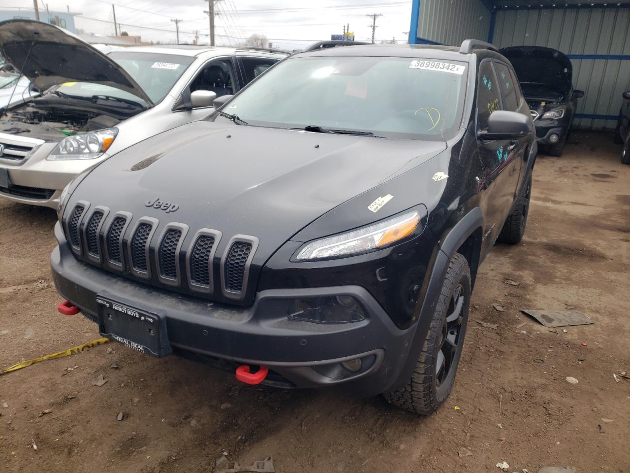 Photo 9 from auction – 2017 JEEP CHEROKEE T with VIN 1C4PJMBS9HW568998