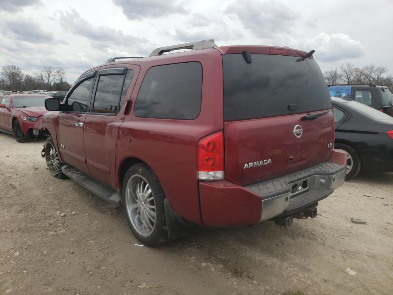 Photo 3 from auction – 2006 NISSAN ARMADA SE with VIN 5N1AA08B76N735735