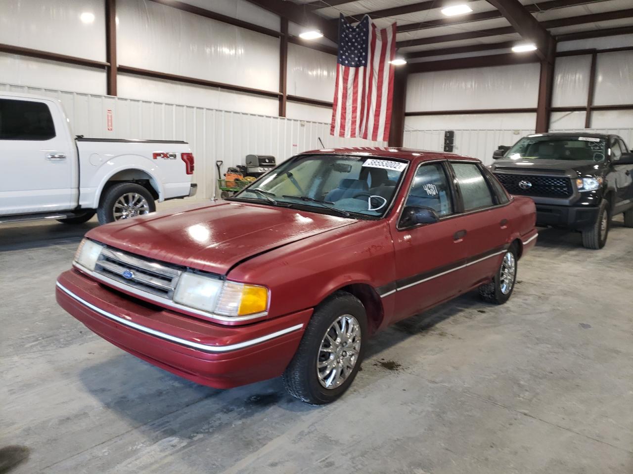 Photo 2 from auction – 1990 FORD TEMPO GL with VIN 2FAPP36X7LB157422