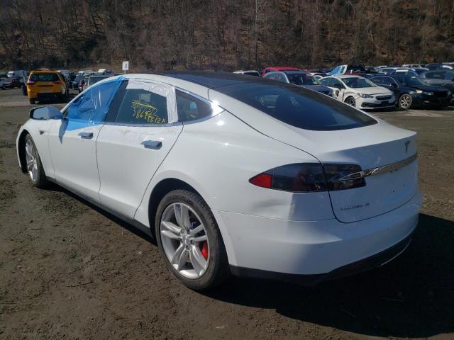 Photo 3 from auction – 2015 TESLA MODEL S P8 with VIN 5YJSA1H46FF093880