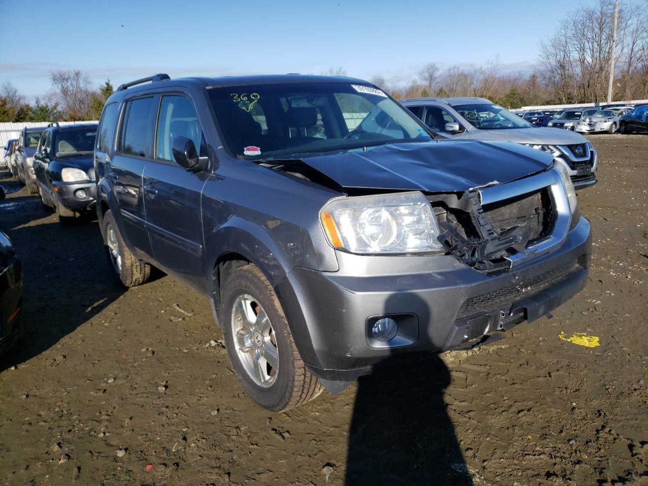 HONDA PILOT EXL 2009 z numerem VIN 5FNYF48599B042173 - Zdjęcie z aukcji