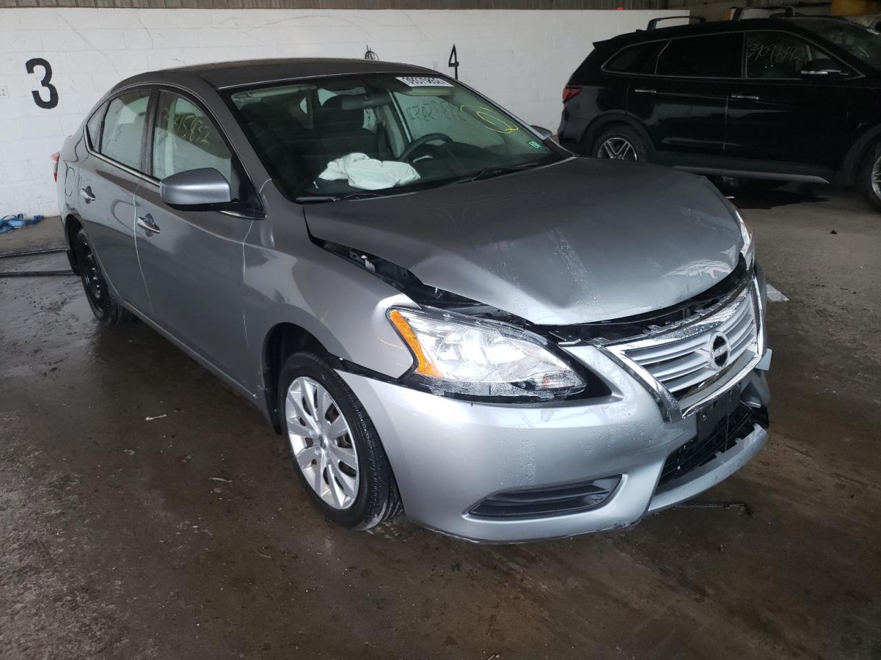 NISSAN SENTRA S 2014 with VIN 3N1AB7AP1EL693256 - Photo from auction
