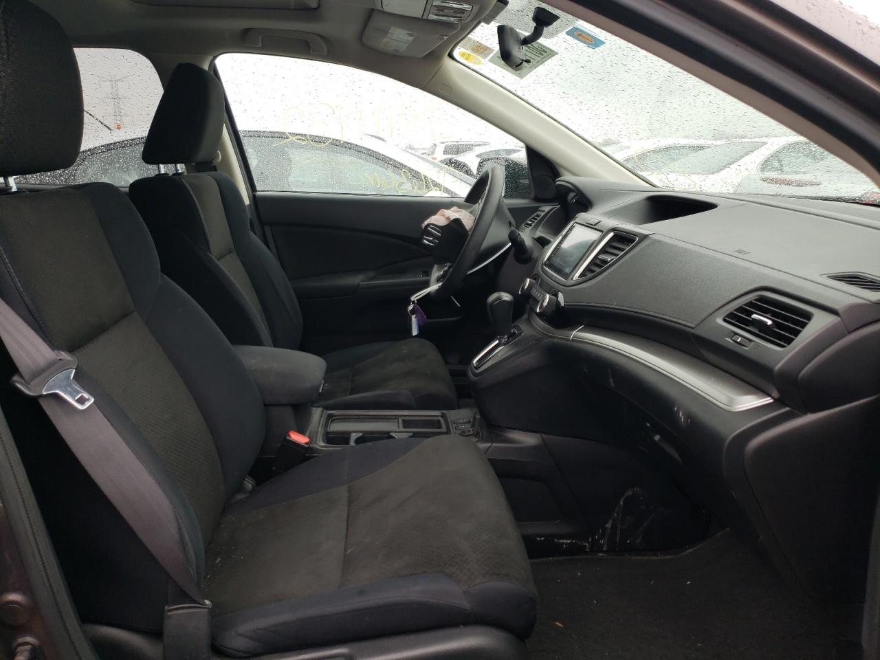 Photo 5 from auction – 2016 HONDA CR-V EX with VIN 5J6RM4H55GL087769