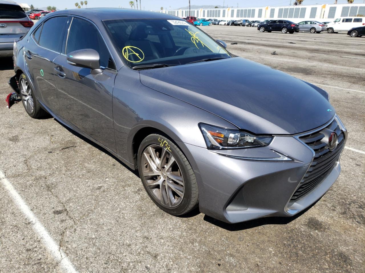 LEXUS IS 300 2018 with VIN JTHBA1D23J5071669 - Photo from auction