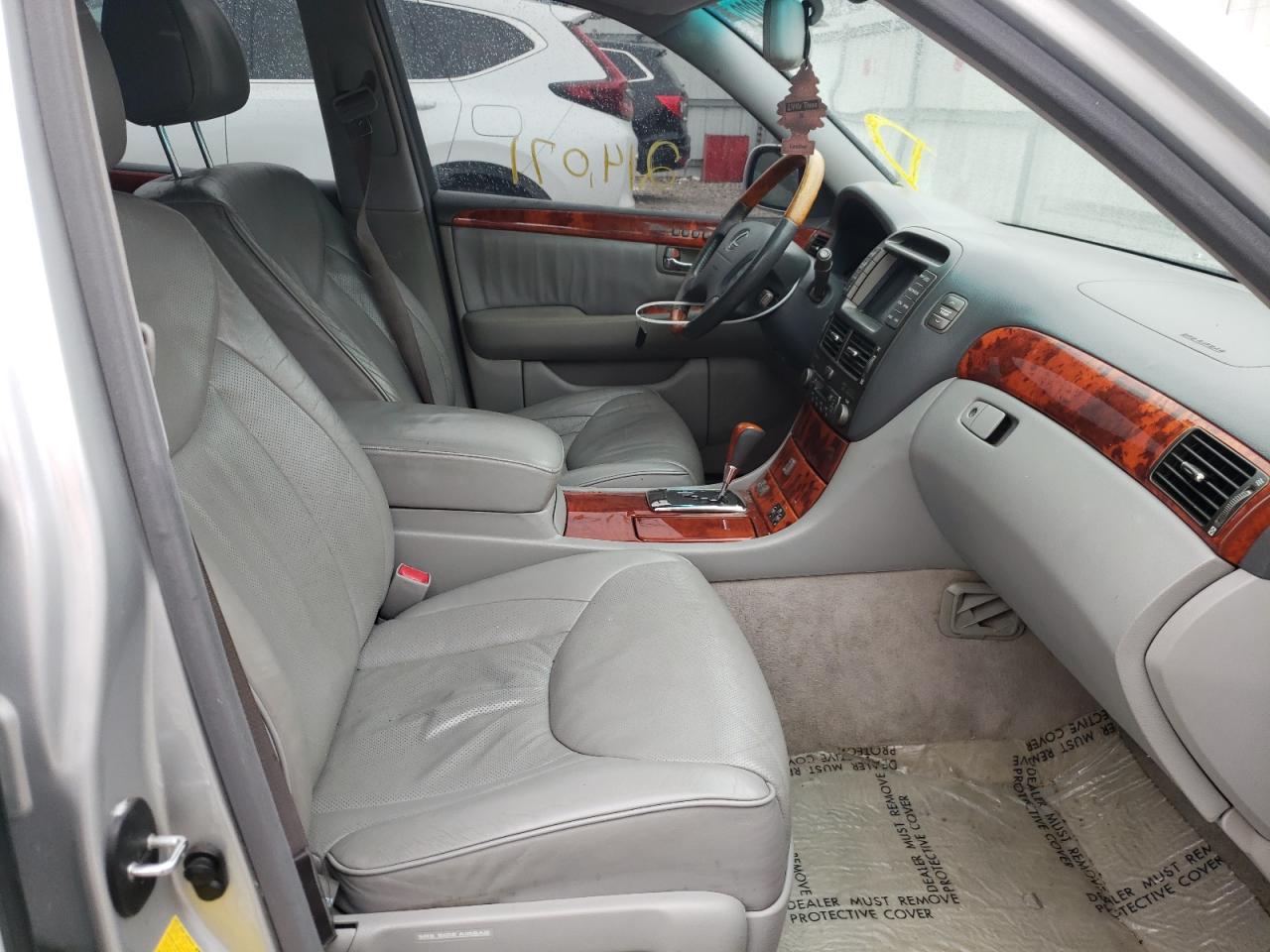 Photo 5 from auction – 2004 LEXUS LS 430 with VIN JTHBN36F240148551