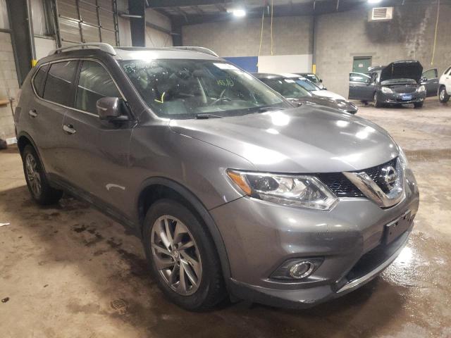 NISSAN ROGUE S 2015 with VIN 5N1AT2MVXFC864912 - Photo from auction