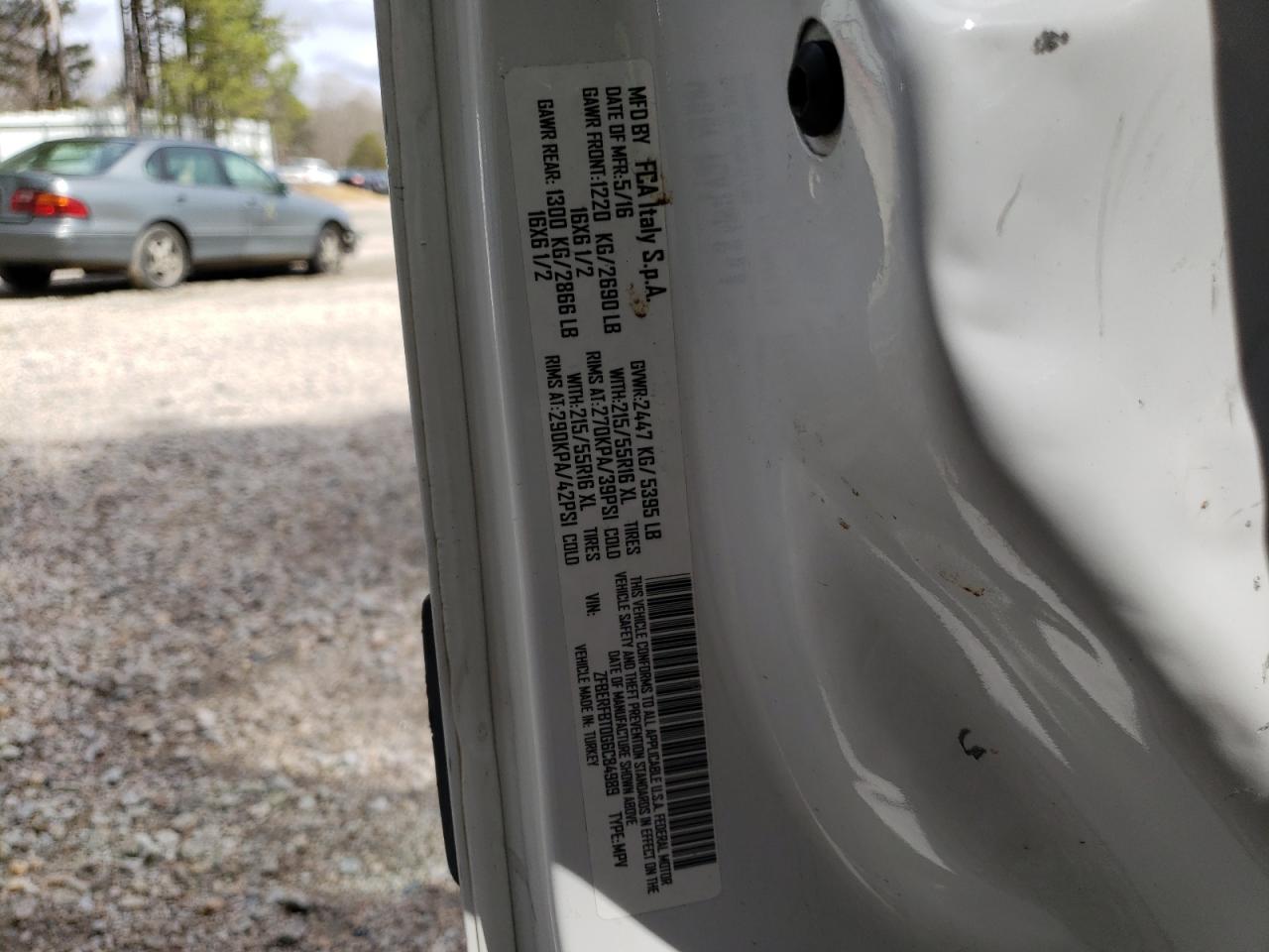 Photo 10 from auction – 2016 RAM PROMASTER with VIN ZFBERFBT0G6C84989