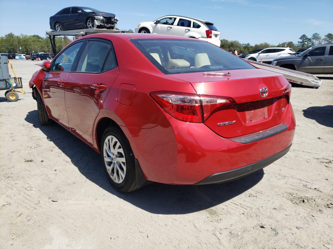 Photo 3 from auction – 2018 TOYOTA COROLLA L with VIN 2T1BURHE9JC095117