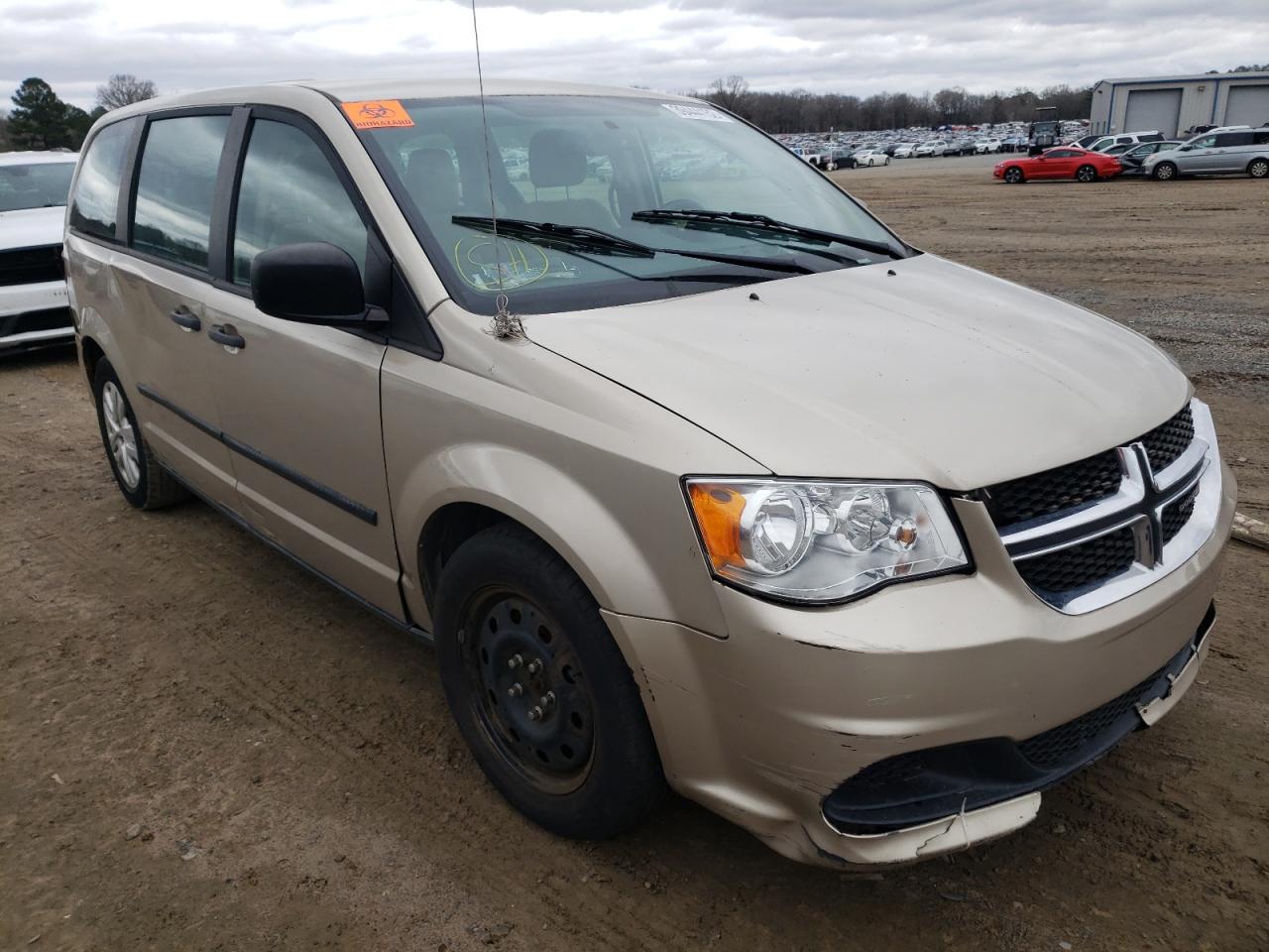 DODGE GRAND CARA 2015 with VIN 2C4RDGBG0FR641128 - Photo from auction