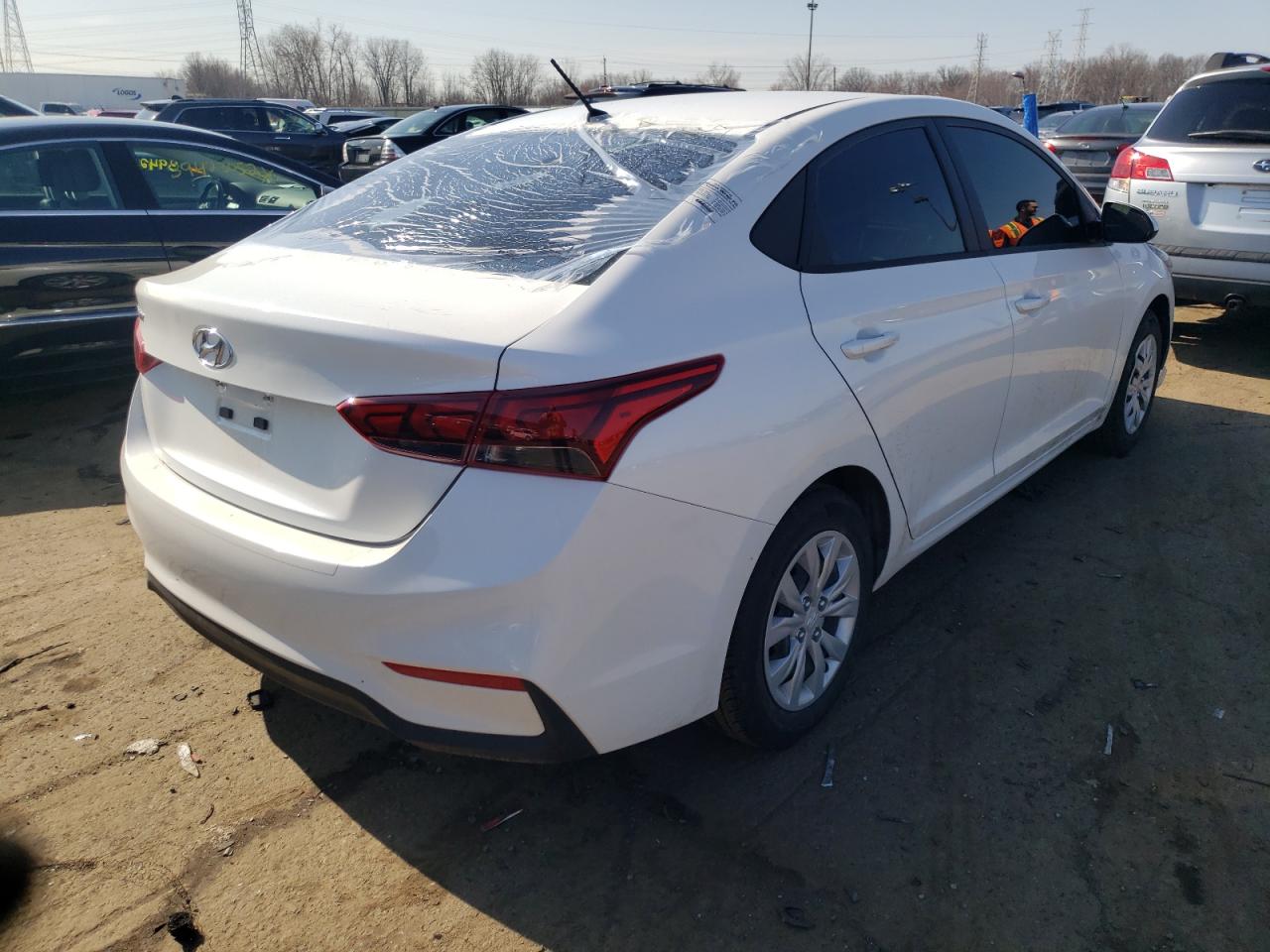 Photo 4 from auction – 2021 HYUNDAI ACCENT SE with VIN 3KPC24A66ME136499