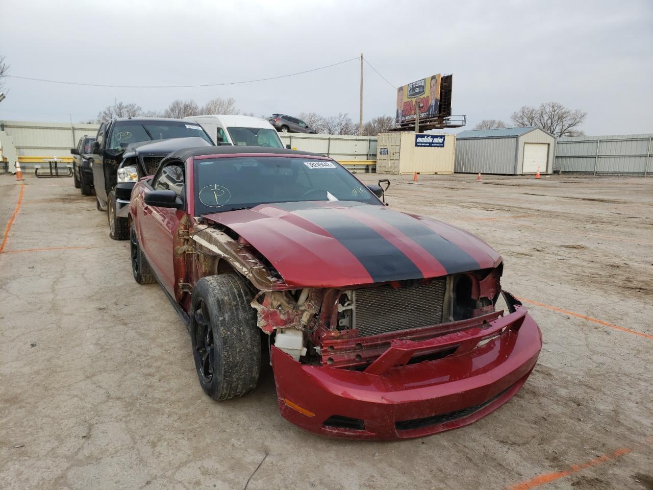 Photo 1 from auction – 2011 FORD MUSTANG with VIN 1ZVBP8EM9B5115052