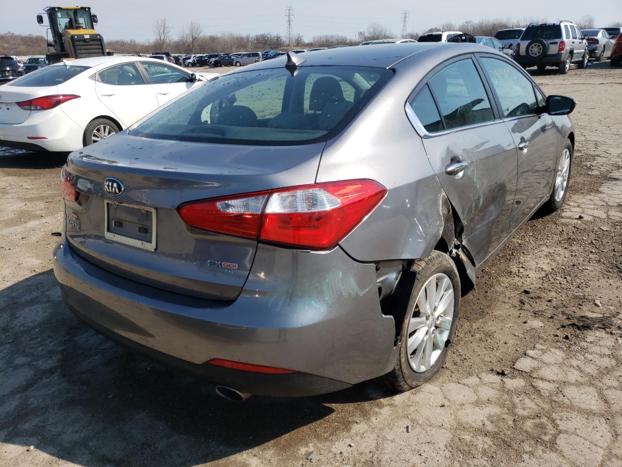 Photo 4 from auction – 2014 KIA FORTE EX with VIN KNAFX4A89E5155557