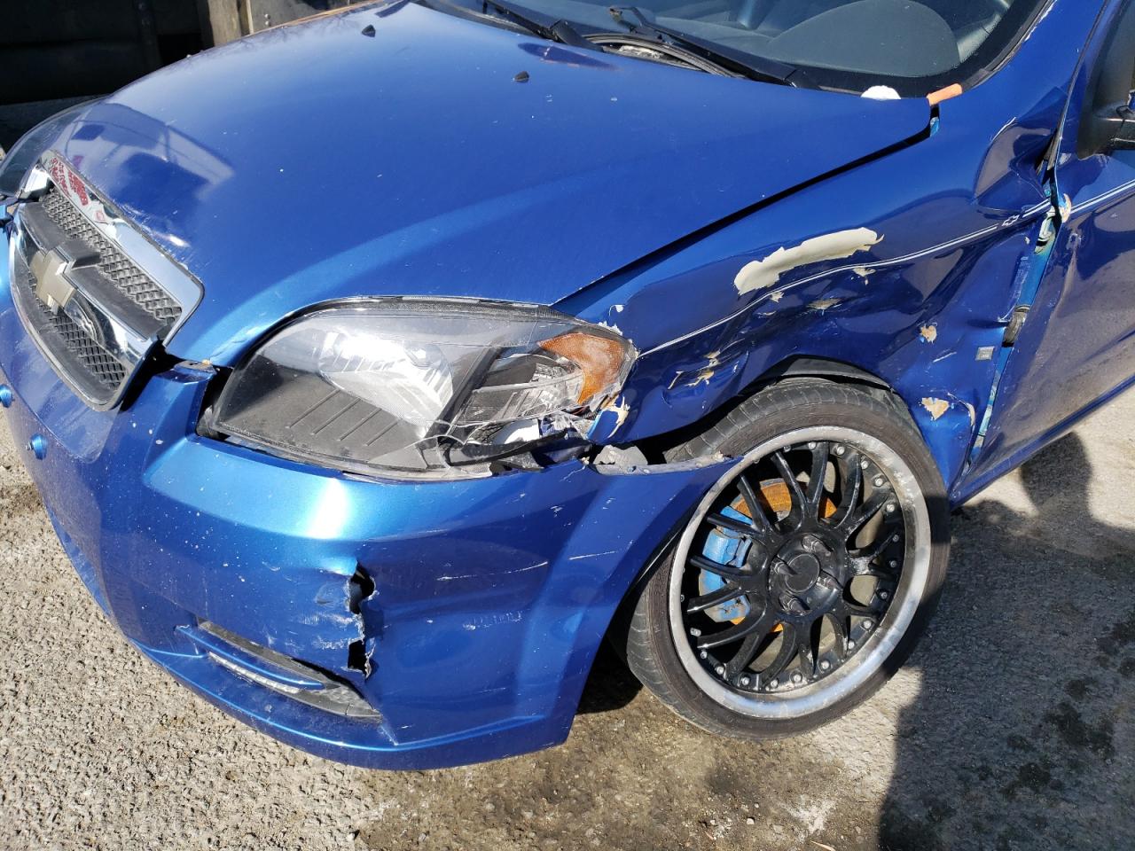 Photo 9 from auction – 2009 CHEVROLET AVEO LS with VIN KL1TD56EX9B606061