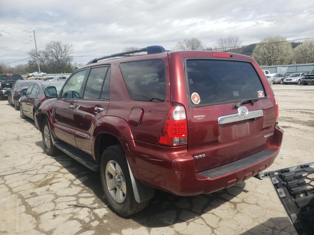 Photo 3 from auction – 2007 TOYOTA 4RUNNER SR with VIN JTEZU14R478072238
