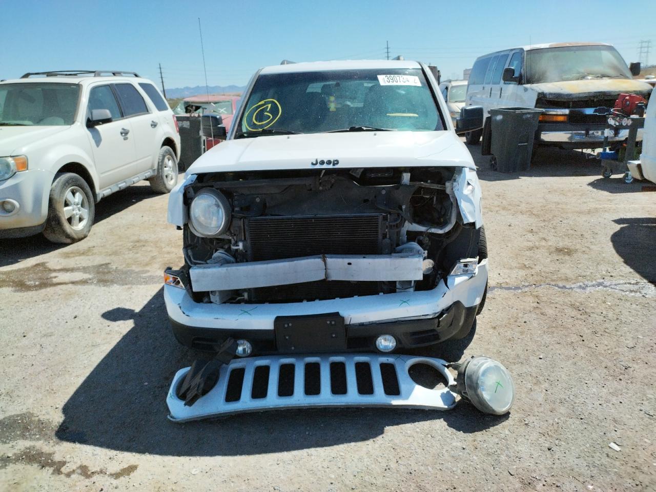Photo 9 from auction – 2014 JEEP PATRIOT SP with VIN 1C4NJPBA3ED813205