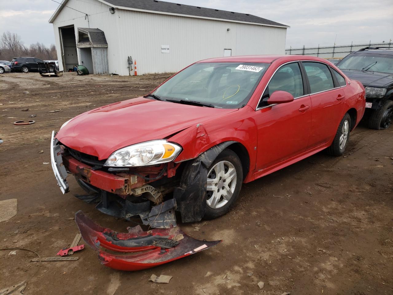 Photo 2 from auction – 2009 CHEVROLET IMPALA LS with VIN 2G1WB57K391305463
