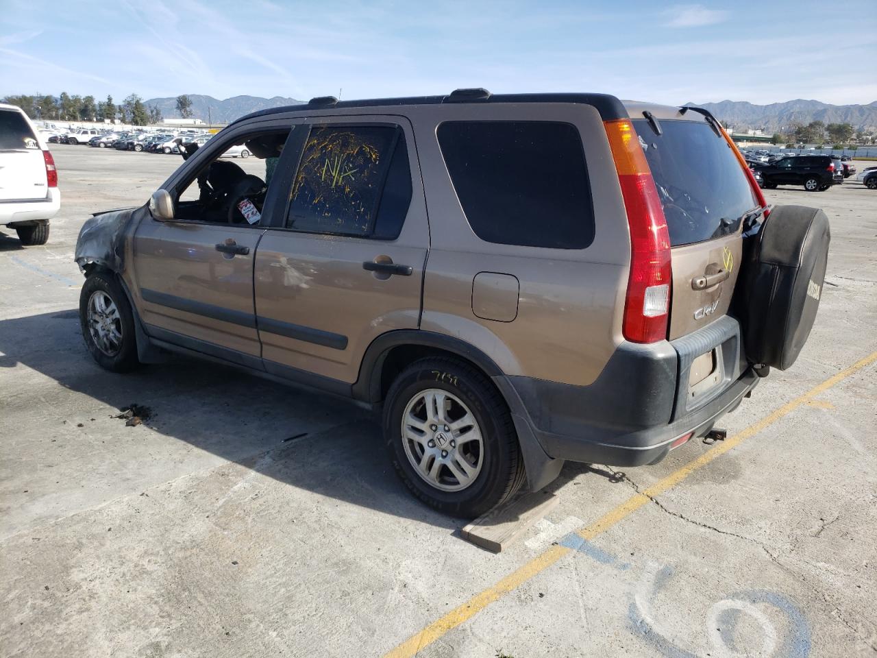 Photo 3 from auction – 2002 HONDA CR-V EX with VIN JHLRD78802C032921
